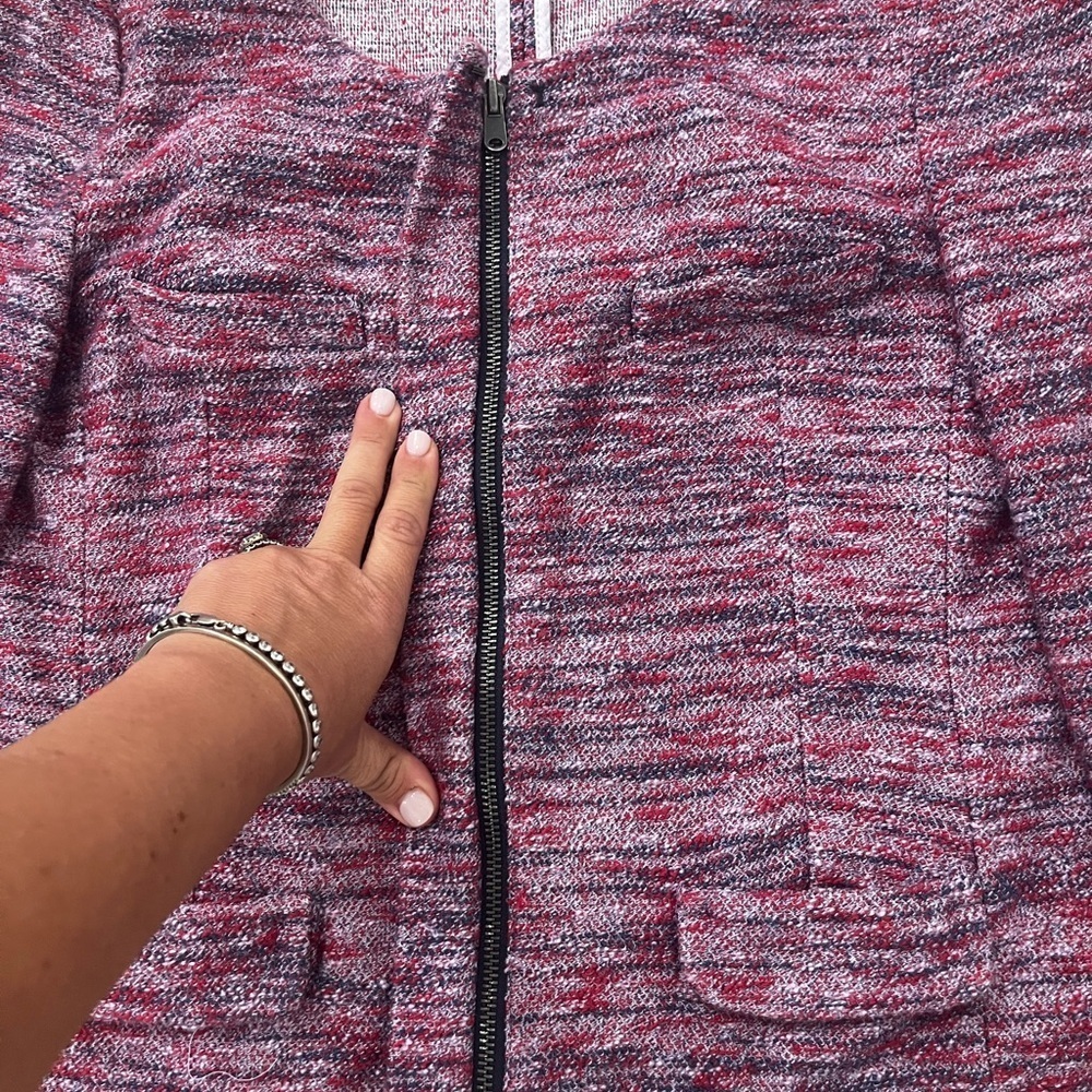 J.Crew Micro Tweed Poppy Jacket - Picture 4 of 6